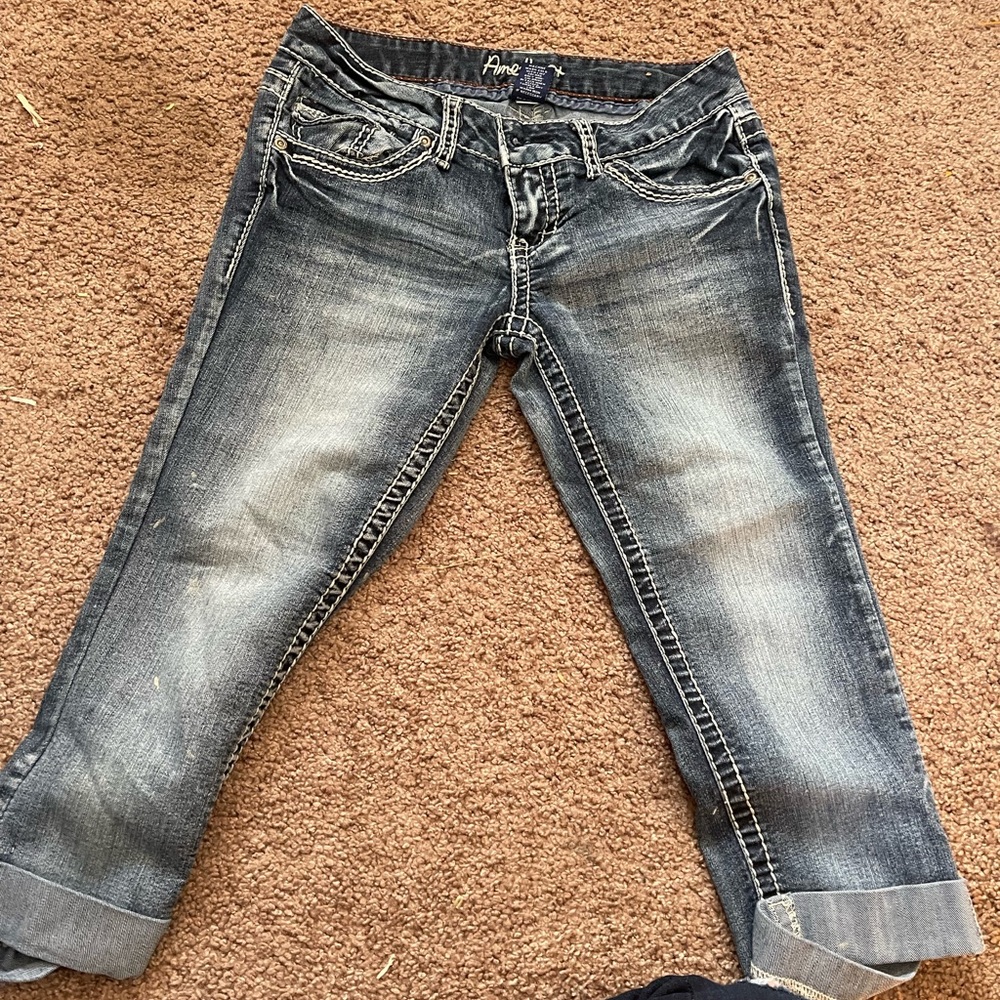Amethyst capris